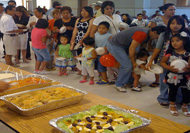 Gorpagaray, costumbre de compartir alimentos